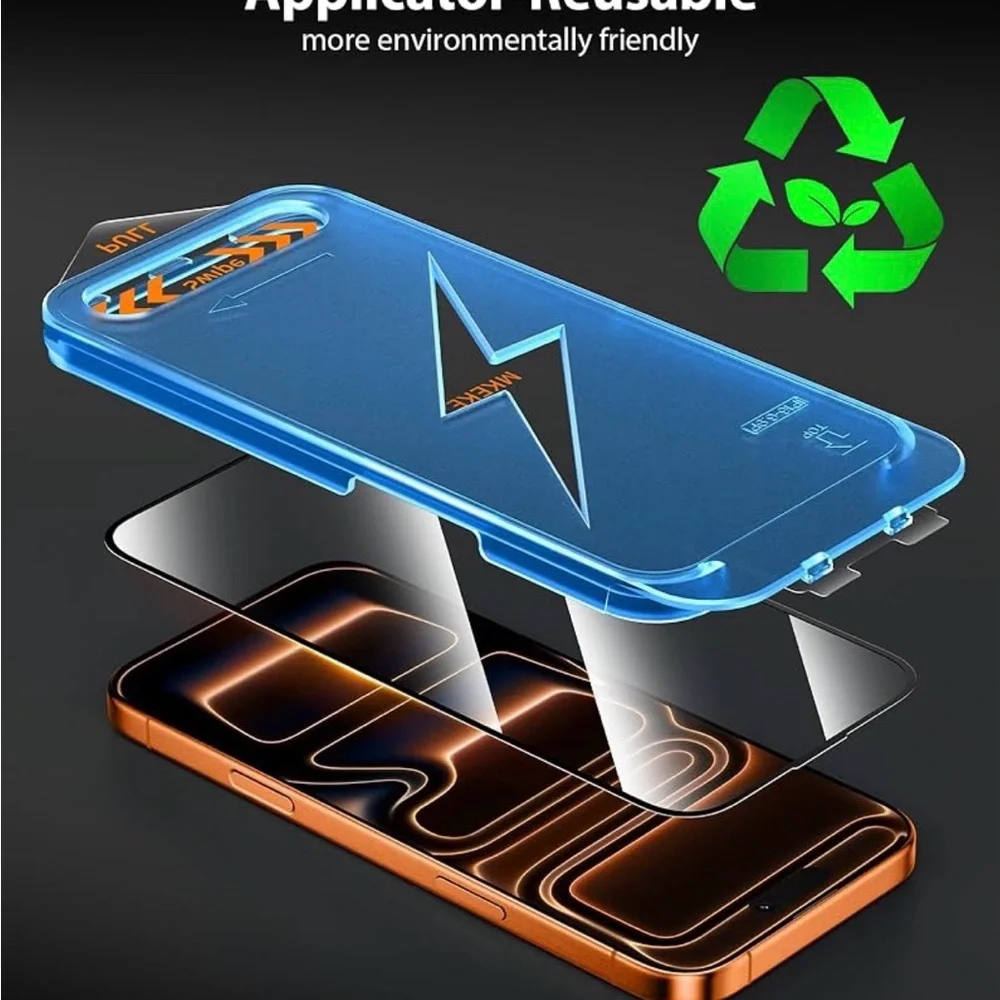 iPhone 17 Pro Privacy Screen Protector 3 Pack